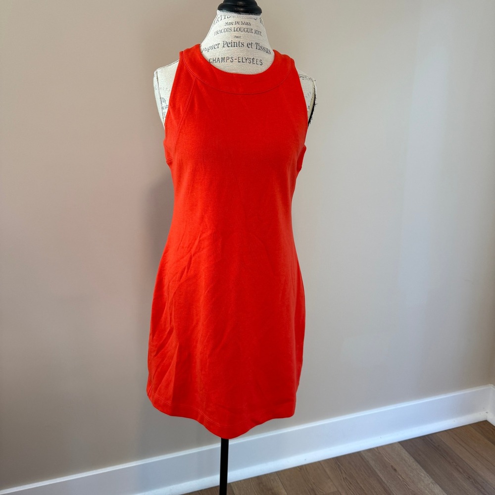 Free Assembly Women's Orange Dress Size M